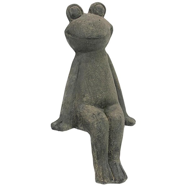 Take A Toad Off Sitting Frog Statue